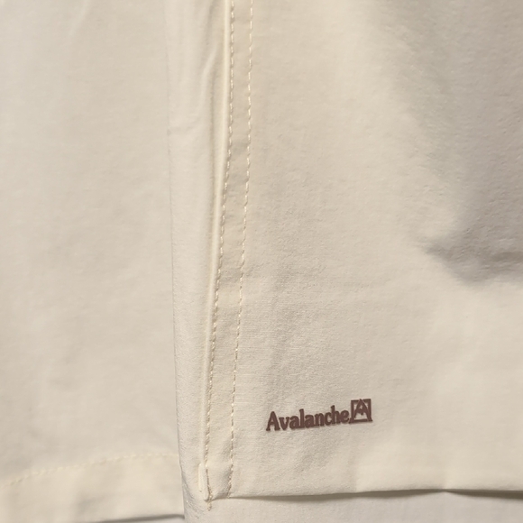 NWT Outdoor Supply Co. Avalanche Women's  Nylon Shorts w/ Pockets Size L. Ivory - Picture 4 of 7